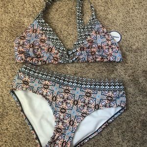 NWT Swimsuits for All swimsuit- top sz 12, bottoms sz 6
